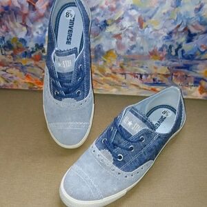 Converse Blue Canvas Sneakers